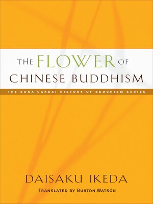 cover image of The Flower of Chinese Buddhism